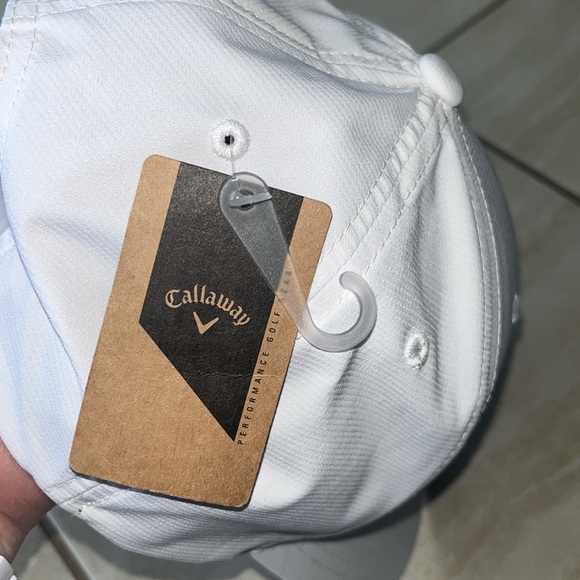 NWT Callaway White Golf Rutherford Hat - Picture 6 of 10